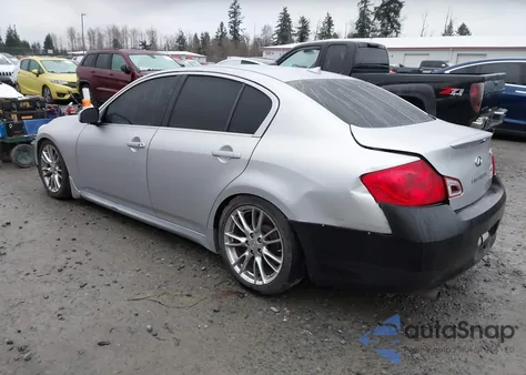 2007 Infiniti G35 Sport z USA, uszkodzony, nr VIN JNKBV61E37M726069
